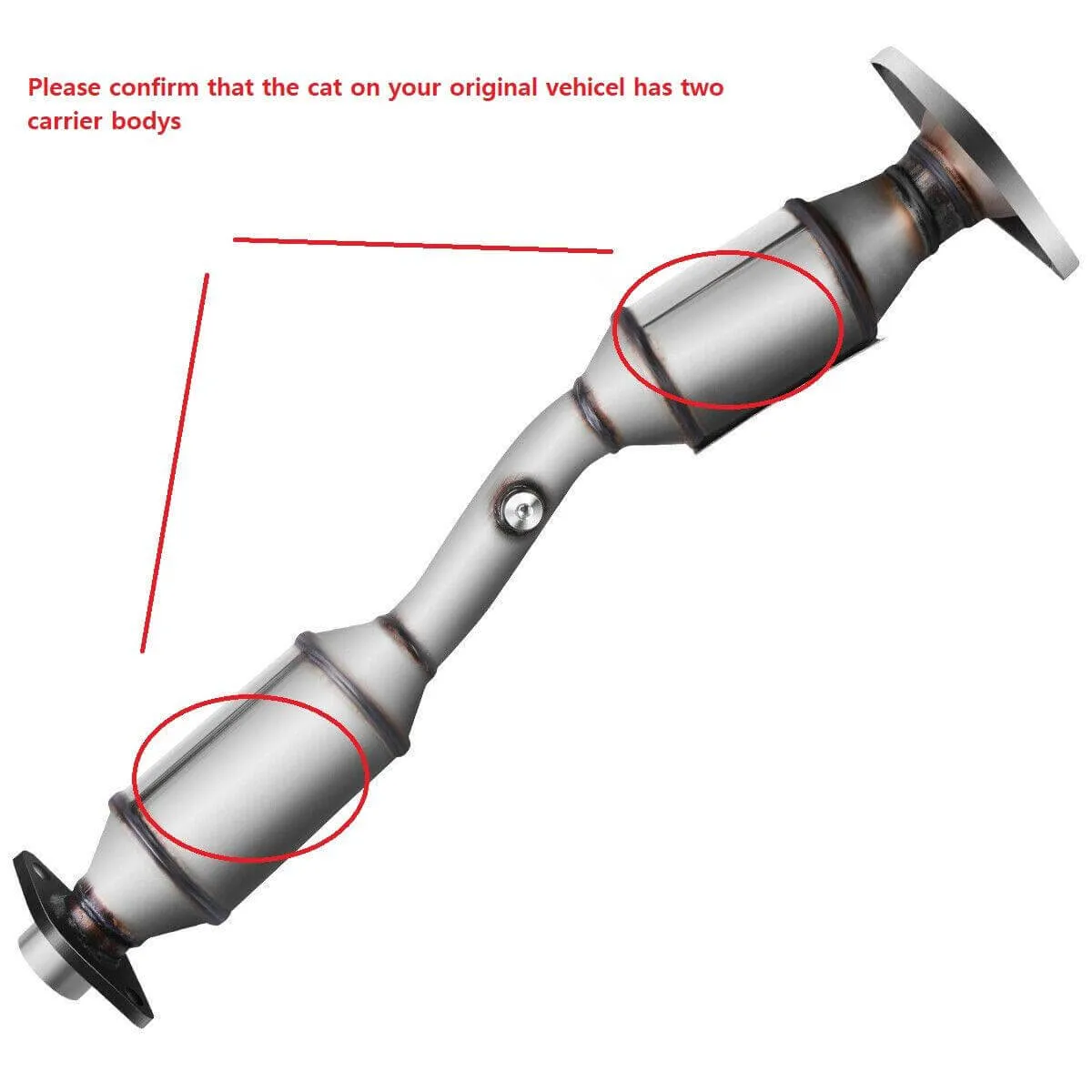YITAMOTOR® 2007-2012 Nissan Sentra 2.0L Catalytic Converter Direct-Fit High Flow Series (EPA Compliant)