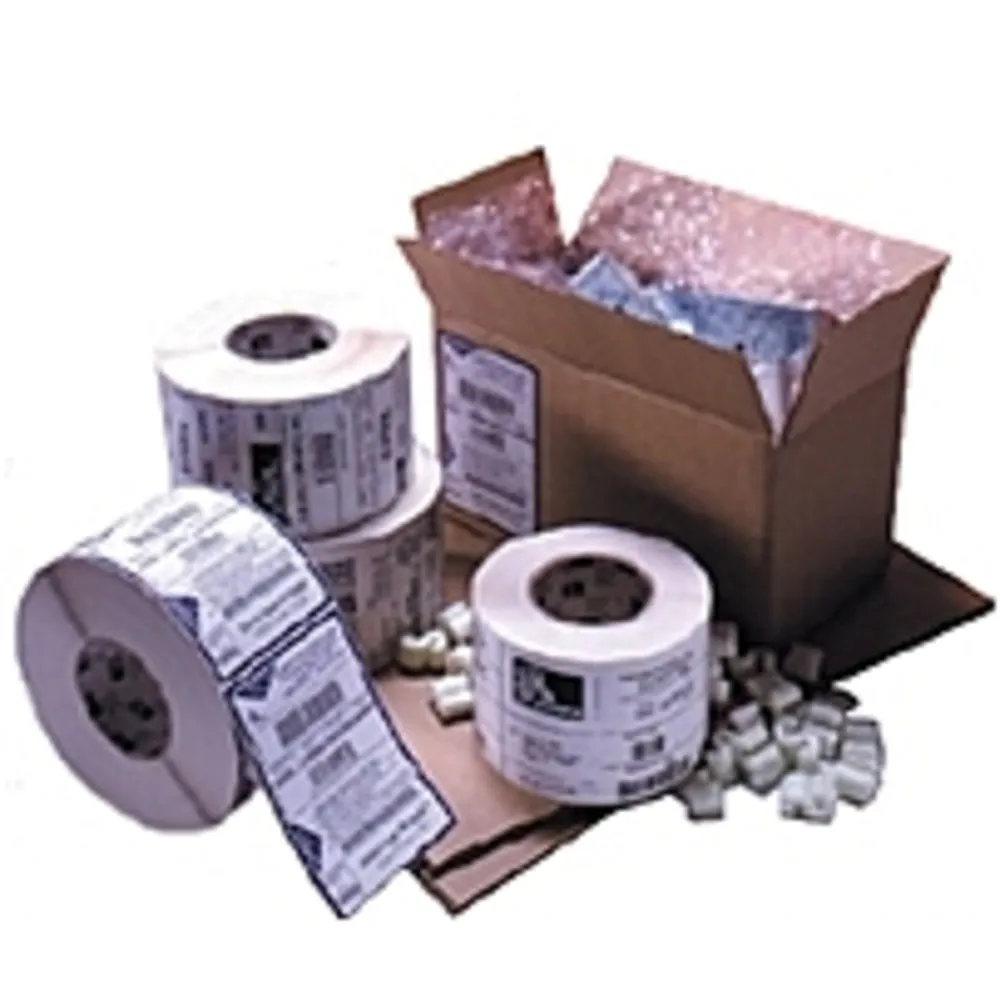 Zebra 8000D 10001965 4-inch x 74.1 Feet High-Temp Direct Thermal Receipt Paper - 36-Pack - White