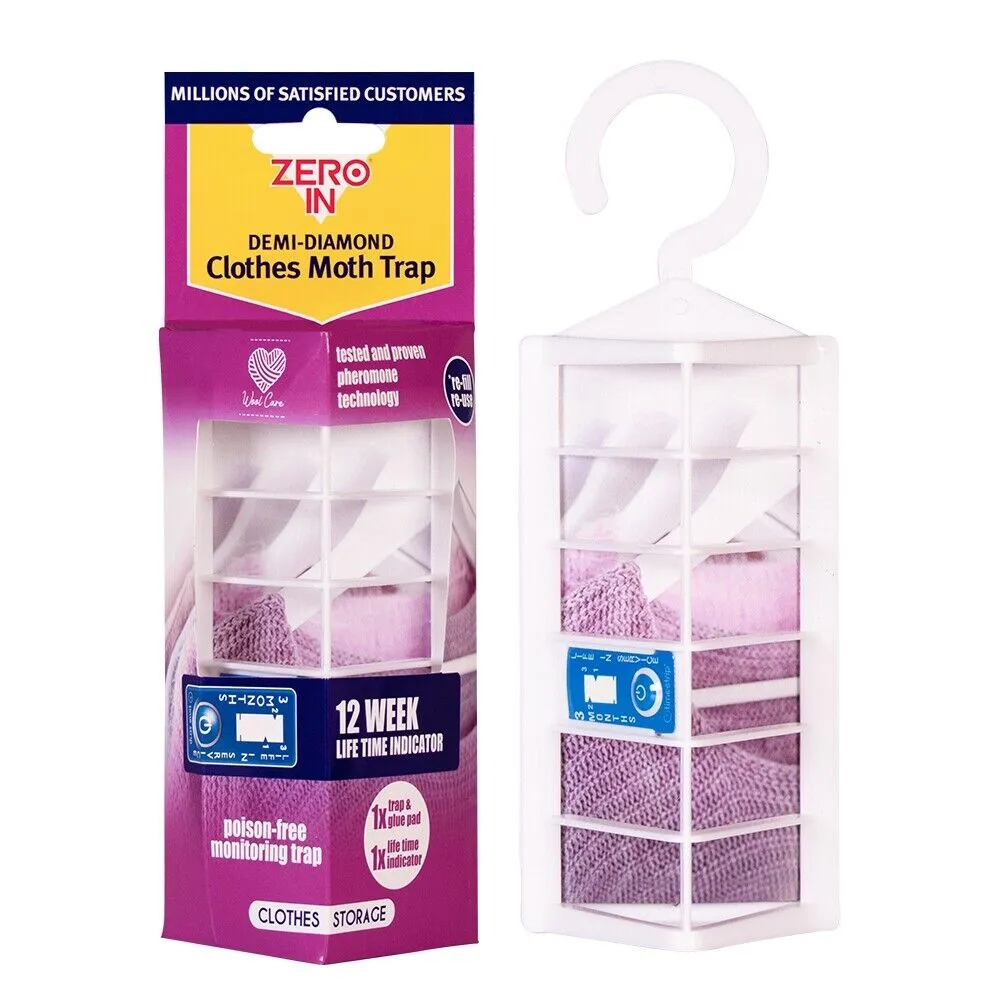 Zero In Clothes Moth Killer - Spray /  Balls / Powder / Traps