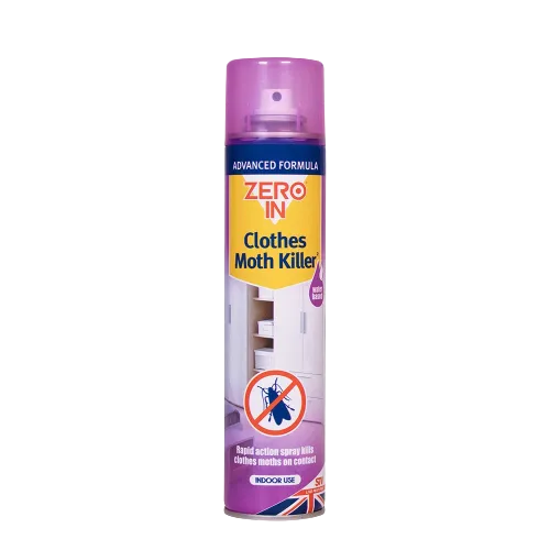 Zero In Clothes Moth Killer - Spray /  Balls / Powder / Traps